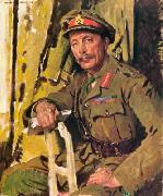 William Orpen Major-General Sir David Watson painting